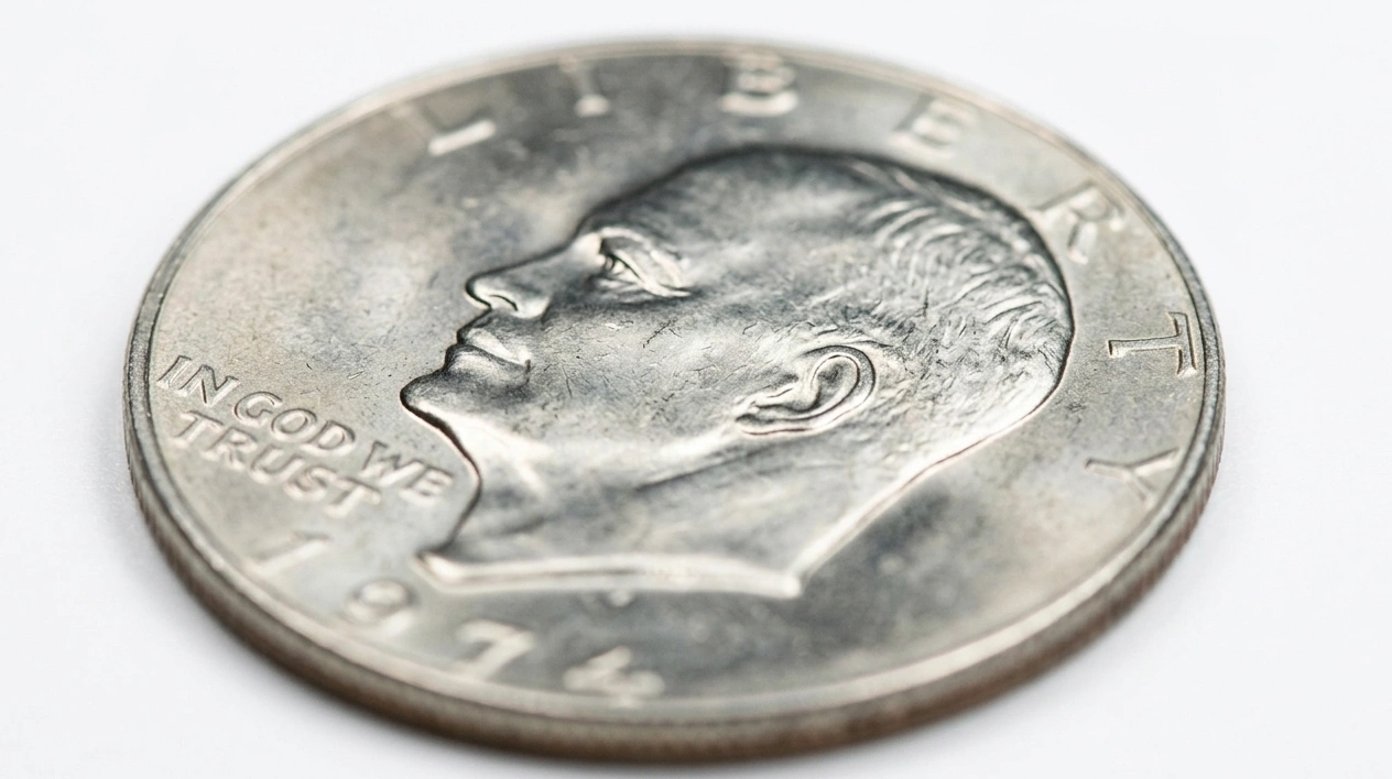 1974 Silver Dollar coin